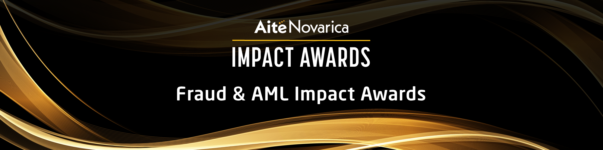 Fraud & AML Impact Awards 2023 Banner